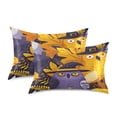 thumbnail image 2 of Owl Mage Standard Size Satin Pillowcase 20''x26'' Double-Sided Print Soft Wrinkle Resistant, 2 of 9