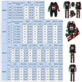 thumbnail image 3 of Ensemble de Pyjama de Noël Assorti pour Enfants Confortable et Décontracté Col Rond Manches Longues Pantalon Long Vêtements de Famille Pyjamas, 3 of 4