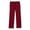 Red, variant on Womens Summer Pants Daily Elastic Waist Workout Trousers Solid Long Pants Loose Casual Pockets Trousers Grey 4Xl