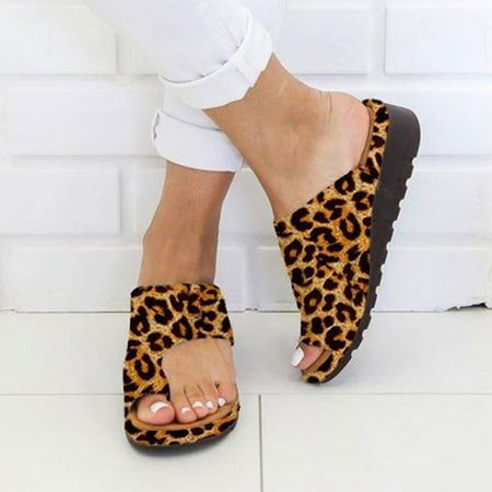 Wedge Sandals for Women Hollow Out Slip On Platform Wedge Sandals Summer Casual Sandals Walking Shoes Beach Sandals A4