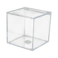 thumbnail image 4 of 6x Cubo Cuadrado de Acrílico Transparente, Caja de Almacenamiento Transparente, Caja de Joyería de Contenedores Cuadrados para Centro de Mesa Boda 6 piezas, 4 of 8