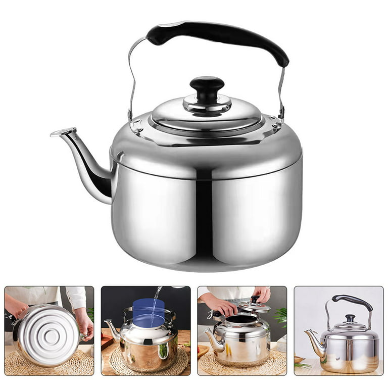 Kettle Tea Teapot Stovesteel Stainlesswater Stovetop Boiler Pot