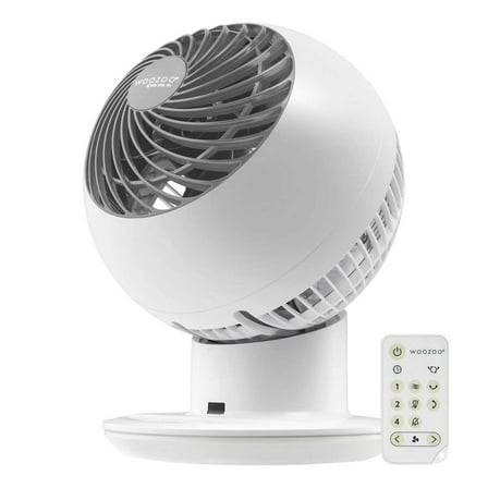 Woozoo 5 Speed ABS and Polypropylene Multi-Oscillating Vortex Fan