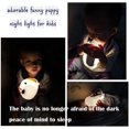 thumbnail image 2 of Luz Nocturna Led Para Niños, Lindo Cachorro/Gato/Alce Lámpara De Guardería Para Bebés De Silicona Suave: Recargable Por USB, Temperatura De Color Y Brillo Ajustables, Blanco Y Cálido, 2 of 5