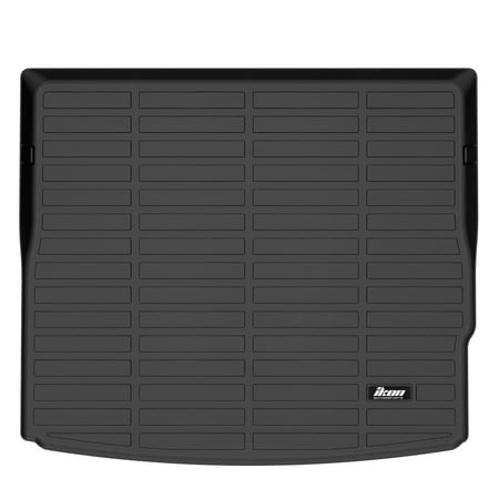 Ikon Motorsports 3D TPE Cargo Trunk Liner Compatible with 2023-2025 Nissan ARIYA Custom Fit All Weather Protection Heavy Duty Rear Trunk Tray Cargo Mats Protector Black