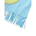 thumbnail image 5 of Jessica Simpson Girls Fringe Hem Tee, Size 7-14/16, 5 of 5