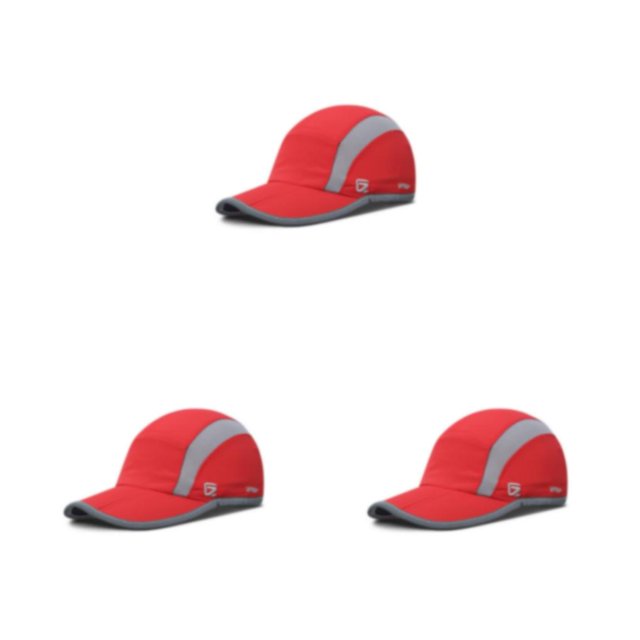 Jumpingount Gorras de béisbol plegables de secado rápido unisex verano protección sombrilla ajustable impermeable sombrero para correr al aire Type1 NO1