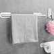 thumbnail image 2 of Gancho de ropa de baño de acero inoxidable, estante de toallas de papel (negro) Afortunado Sencillez, 2 of 3