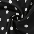 thumbnail image 5 of QLEICOM Women's Casual Turn-down Collar Shirt Dresses Long Sleeve Button Down Long Dress Bohemian Floral Mid Waist Dress with Pockets Summer Beachwear Temperament Maxi Dress Dark Black M, 5 of 5