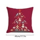 thumbnail image 3 of Inteprter Funda de almohada navideña con estampado de Navidad, funda de cojín para sofá, funda de almohada decorativa para el hogar, sofá, Navidad, Kits de decoración para fiestas No.06 Inteprter HA007803-06, 3 of 6