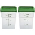 thumbnail image 1 of Recipiente de almacenamiento de alimentos Cambro Classic Series 4L, paquete de 2, 1 of 2