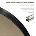 thumbnail image 5 of 36" Black Round Wall Mirror Modern Accent Mirror Wall Decor Circle Mirror Aluminum Alloy Frame Bathroom Wall Mounted Mirror, 5 of 7