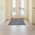 thumbnail image 6 of Ottomanson Sundance Tonal Design 2x3 Reversible Non Shedding Indoor Entryway Mat, 2' x 3', Gray, 6 of 10