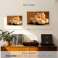 thumbnail image 3 of Elephant Stock Spa Treatment Essentials Wall Art - Horizontal Multi Panel Canvas - Bathroom Wall Decor - Wellness Multi Panel - Brown And Yellow Decor - 23" x 14", 3 of 4