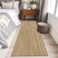 thumbnail image 4 of Kitchen Runner 2 x 6 Ft, Retro Yellow Non-Slip Residential Carpet, Country Farmhouse Abstract Minimalist Texture Indoor Crawling Mats Runner Rugs for Living Room/Dining Room/Bedroom, 4 of 8