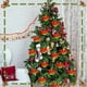 thumbnail image 5 of Paquete de 12 Adornos Navideños Peludos Verdes con Lazos Rojos | Decoraciones Navideñas de Piel Sintética Suave | Bolas Colgantes de 5,9 Cm para Árboles, Coronas, Guirnaldas, Fiestas, Bodas, Decoraci, 5 of 6