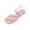 Pink, variant on BADHUB Women's Strappy Sandals Square Toe Dressy Summer Cute Vacation Ankle Strap Slip on Walking Sandal Shoes Orange 39