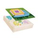 thumbnail image 2 of Juguete de tablero de madera de setas, educativo temprano, cultivar la imaginación, setas coloridas, juego de mesa de madera, jardín, 2 of 5