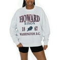 thumbnail image 3 of Women's Gameday Couture Ash Howard Bison Premium Fleece Pullover Sweatshirt, 3 of 5