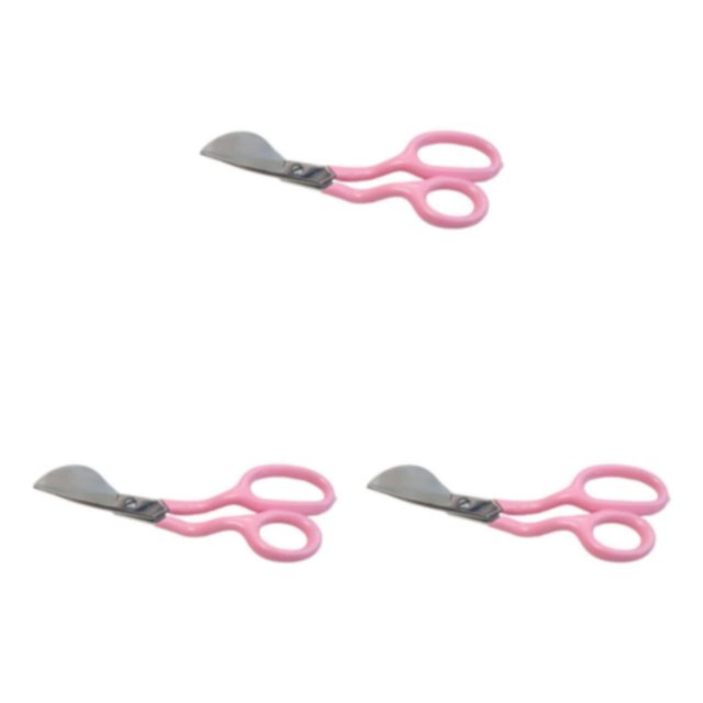 Yuarrent Tijeras de de pato con apliques Tijeras de de pato para tela de alfombra con mechones de hilo Type1 NO1
