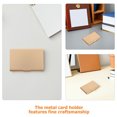 thumbnail image 3 of unbranded 4Ud Organizador Metálico Dorado Para Tarjetas De Presentación Con Capacidad Amplia Y, 3 of 8