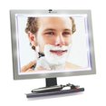 thumbnail image 1 of ToiletTree Products Miroir de Douche Deluxe à LED Anti-Buée avec Raclette, 1.45 Once, 1 of 9