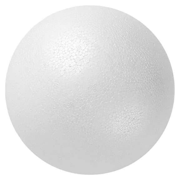 WORGEOUS Small White Polystyrene Foam Balls for Christmas DIY, Giant Wedding Decorations
