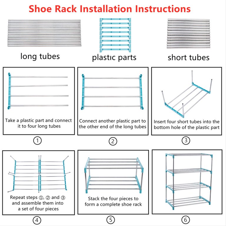 Stackable Small Shoe Rack, Entryway, Hallway and Closet Space Saving Storage  and Organization (3-Tier, Black) – Built to Order, Made in USA, Custom  Furniture – Free Delivery