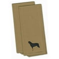 thumbnail image 1 of Carolines Treasures BB3466TNTWE Rottweiler Torchon de Cuisine Brodé Tan - Ensemble de 2, 1 of 1