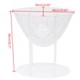 thumbnail image 4 of Fichiouy 2Pcs Flower Rack Vase Stand Prop Acrylic Crystal Holder for Wedding Party Decor Clear, 4 of 9