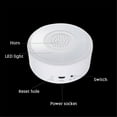 thumbnail image 6 of "Smart Siren Alarm, LOUD 100 dB Sounder, Wireless Alarm for Home Security/Intrusion/Burglar Alarm, Panic Alarm, Audible Alerts, Remote Control, Works with Alexa, Assistant, White", 6 of 9
