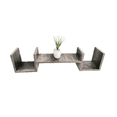 thumbnail image 1 of Repisa Flotante Librero Empotrable en Pared Repisas Flotantes PAGODA Moderno Minimalista, 1 of 2