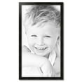thumbnail image 2 of ArtToFrames 24" x 44" Honors Black with Silver Picture Frame, 24x44 inch Black Wood Poster Frame (WOM-5157), 2 of 7