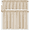 Cream, variant on Haperlare Kitchen Curtain 30"W x 24"L Waffle Woven Textured Light Filtering Tier Curtains for Bathroom Cafe, Taupe, 2 Panels