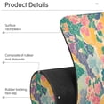 thumbnail image 4 of Yayeee Faucet Mat for Kitchen Sink 14.7" Diatomite Long Splash Guard Pad, Yellow Floral Wave, 2 Pack, 4 of 7