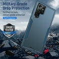 thumbnail image 5 of Nalacover for Galaxy S22 Ultra Case: Dual Layer Protective Heavy Duty Cell Phone Case Shockproof Rugged Bumper Tough Hand Grip - Military Grade Drop Tested for Samsung Galaxy S22 Ultra, Blue, 5 of 7