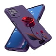 thumbnail image 1 of Threehao Funda para Samsung Galaxy A22 4G Case Uso Rudo, Ultra Delgado Flexible Silicona Púrpura Car, 1 of 6