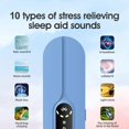 thumbnail image 2 of Samovi Under Pillow Speaker for Sleeping, Mini Wireless Bluetooth Bone Conduction with 10 White Noise and Timer, Supports TF Card, Suitable for Side Sleepers and Sleep Difficulties (Blue), 2 of 8