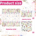 thumbnail image 3 of 100 Pcs Wildflower Floral Luncheon Disposable Napkins for Wedding/Engagement/Bridal Shower/Baby Shower/Anniversary Party Decoration, 3 of 7