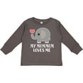 thumbnail image 3 of Inktastic Mommom Loves Me Grandchild Gift Boys or Girls Long Sleeve Toddler T-Shirt, 3 of 5