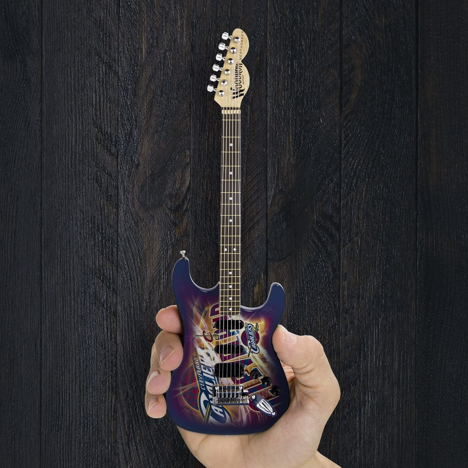 Woodrow Guitar  NBA Cleveland Cavaliers Miniature Guitar