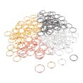 thumbnail image 1 of KAKOWELY key rings for crafts 170PCS Flat Key Rings Split Key Rings Metal Round Circular Keychain Ring Clips Key Chain Ring Connector 2cm 2.5cm0.98"X0.98"X0.08", 1 of 5