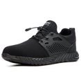 thumbnail image 1 of Nuevos zapatos de protección laboral Jiefu, zapatos de seguridad para el trabajo ligeros, transpirables, con aislamiento eléctrico, cabeza de acero, antigolpes y resistentes a pinchazos, 1 of 6