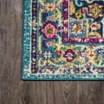 thumbnail image 5 of JONATHAN Y MODERN PERSIAN 2 x 8 Runner Rug, Brooklyn Geometric Medallion - Blue/Multi, MDP207E-28, 5 of 9