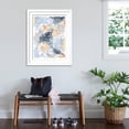 thumbnail image 3 of Art.com Spring Blooms II Navy Art Print by Laura Marshall, White Frame Wall Art, 32" x 40", 3 of 5