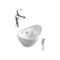 thumbnail image 1 of DROP Bath and Kitchen DR091239 Bathroom Vessel Sink Set, 1 of 5