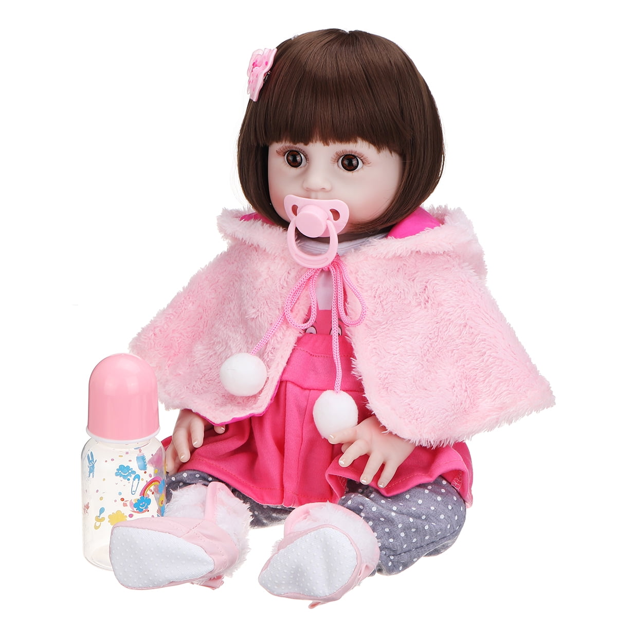 19" Realistic Lifelike Alive Newborn Reborn Baby Doll ...