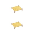 thumbnail image 4 of Greeniant Cama para perros de tela de transpirable - A prueba de humedad para descansar Cama para mascotas desmontable y lavable Type5 NO5, 4 of 6