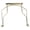Gold, variant on EpheyFIF Metal Gold 10 Holes 200 X 190 X 14mm Harmonica Holder Harp Bracket Exquisite Lightweight Neck Rack Study Compact Gold