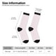 thumbnail image 2 of Fotbe Pink Paw Calcetas Largas con Estampado para Hombre y Mujer – Calcetas de Compresión Transpirables y Elásticas, Viajar y Uso Diario Talla 5-11, 2 of 6